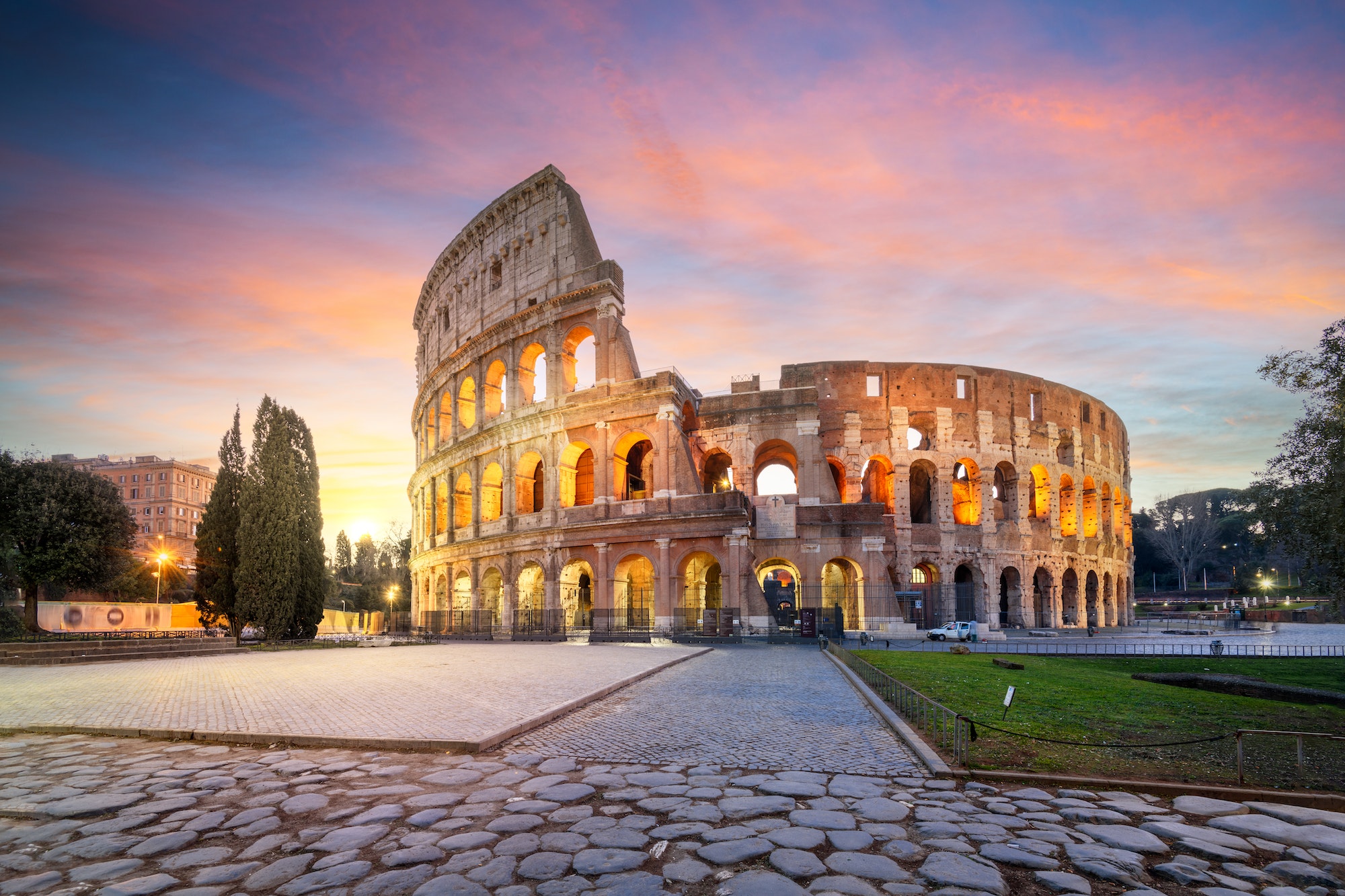 Rome, Italy at the Colosseum