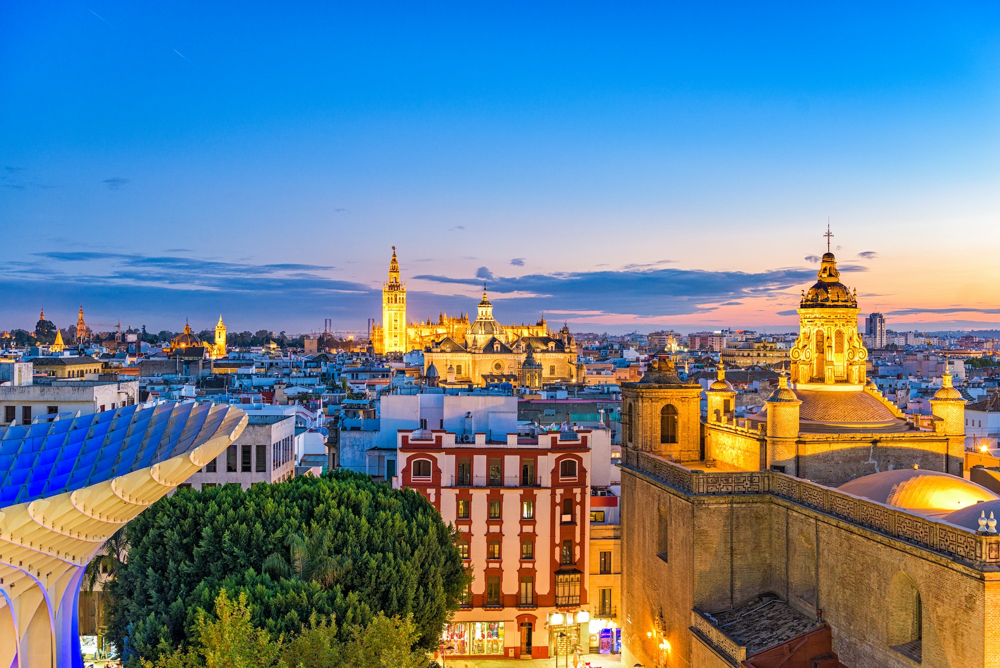 Seville, Spain Skyline